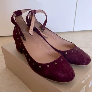 Madewell Ankle Strap Mary Jane Heels
